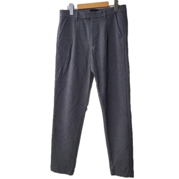 CLUB Monaco women's gray ankle cropped careerwear neutral stretchy pants, sz XS - Picture 1 of 7